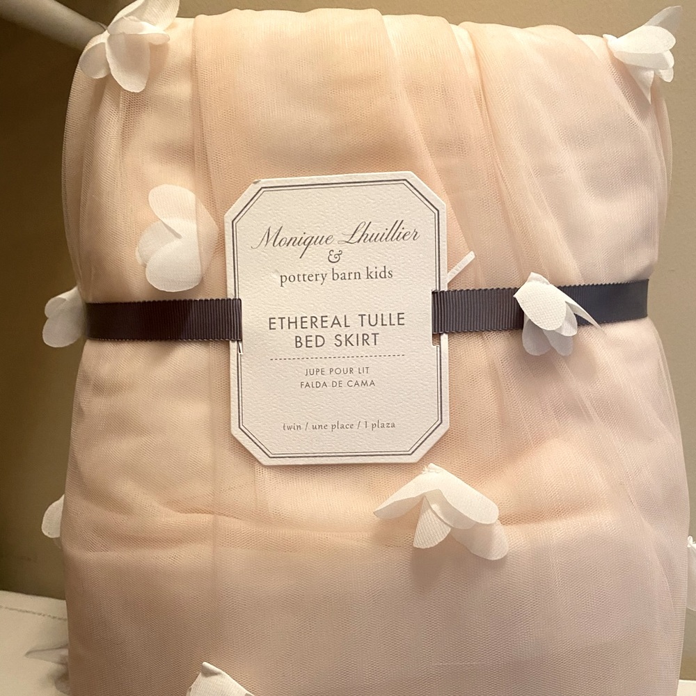 Pottery Barn Kids Ethereal bed skirt